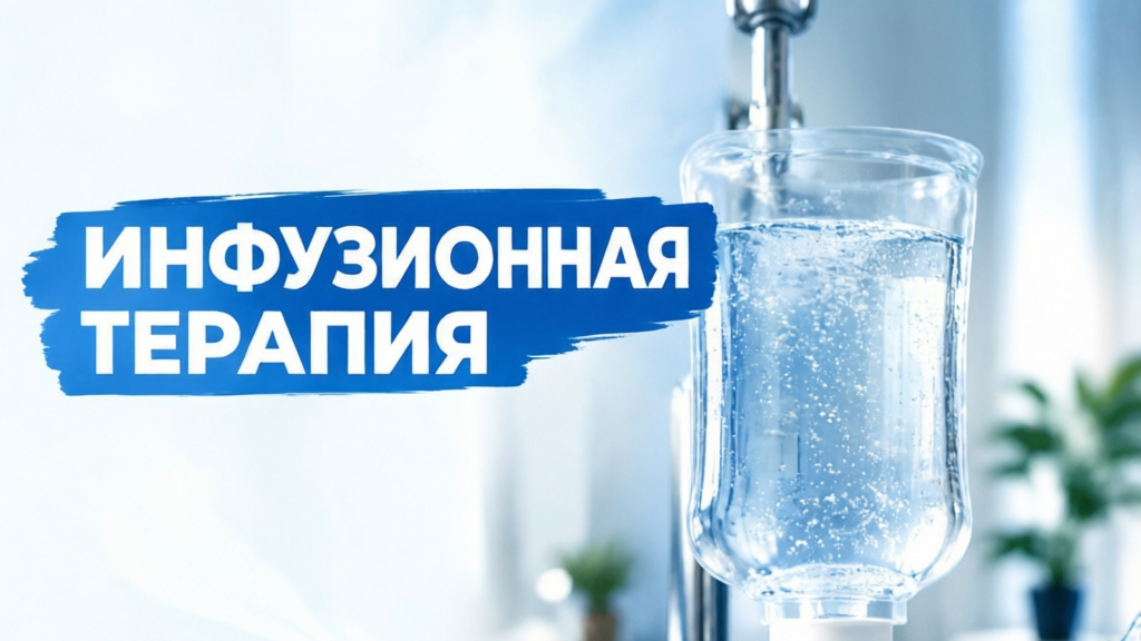 Мы открыли новое направление — «Инфузионная терапия»